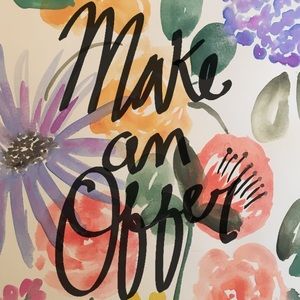 Make me an offer! I accept reasonable offers ❤️